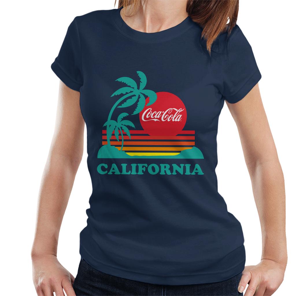 Coca Cola California Sunset Women's T-Shirt-ALL + EVERY