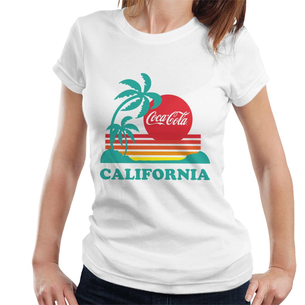 Coca Cola California Sunset Women's T-Shirt-ALL + EVERY