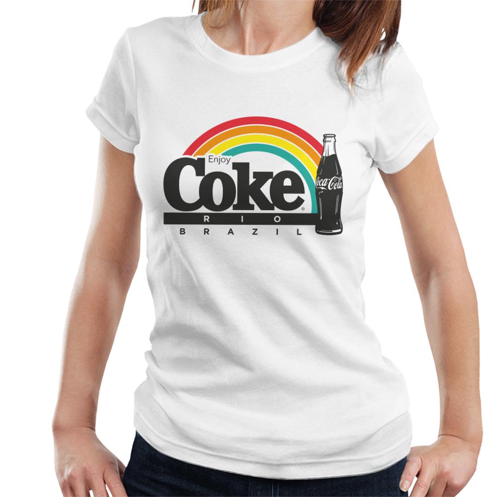 Coca Cola Rio Brazil Women's T-Shirt-ALL + EVERY