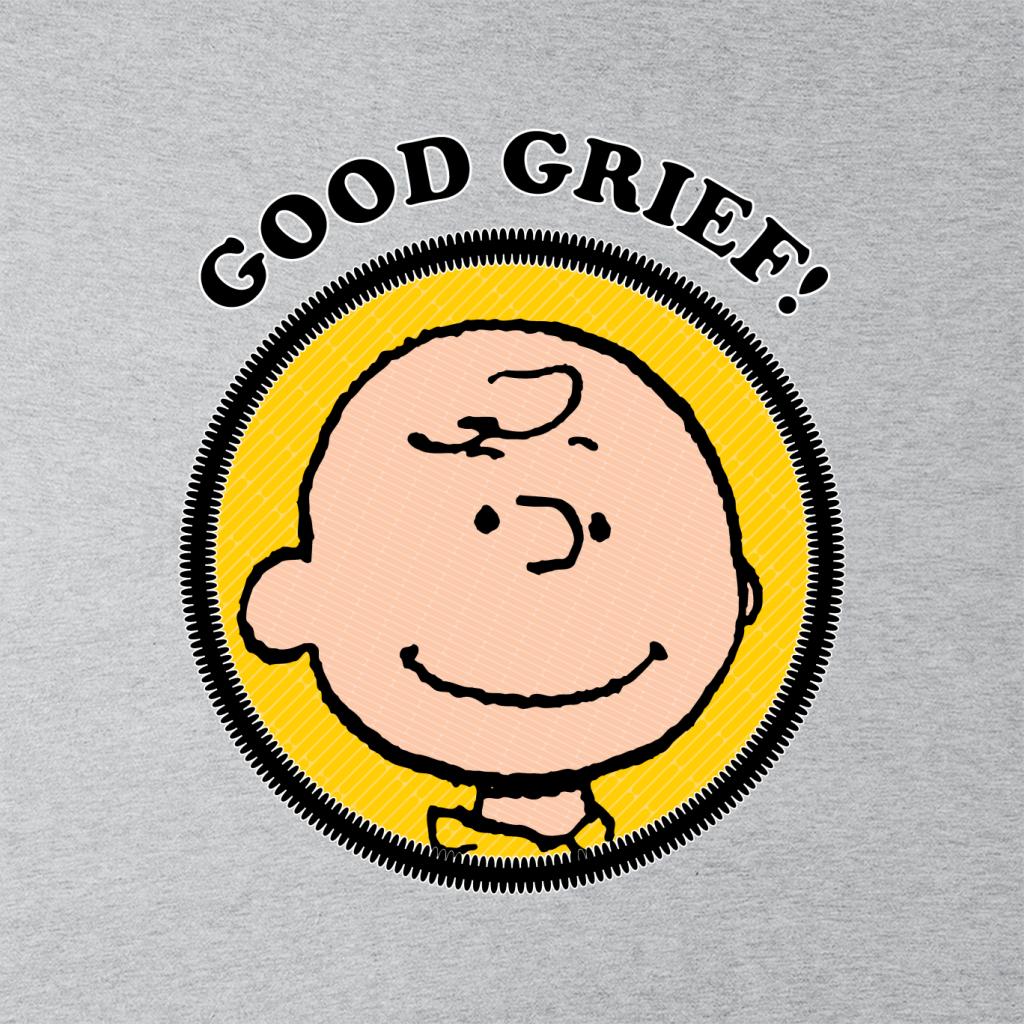 Peanuts Charlie Brown Good Grief Men's T-Shirt-ALL + EVERY