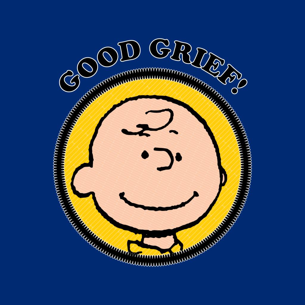 Peanuts Charlie Brown Good Grief Men's T-Shirt-ALL + EVERY