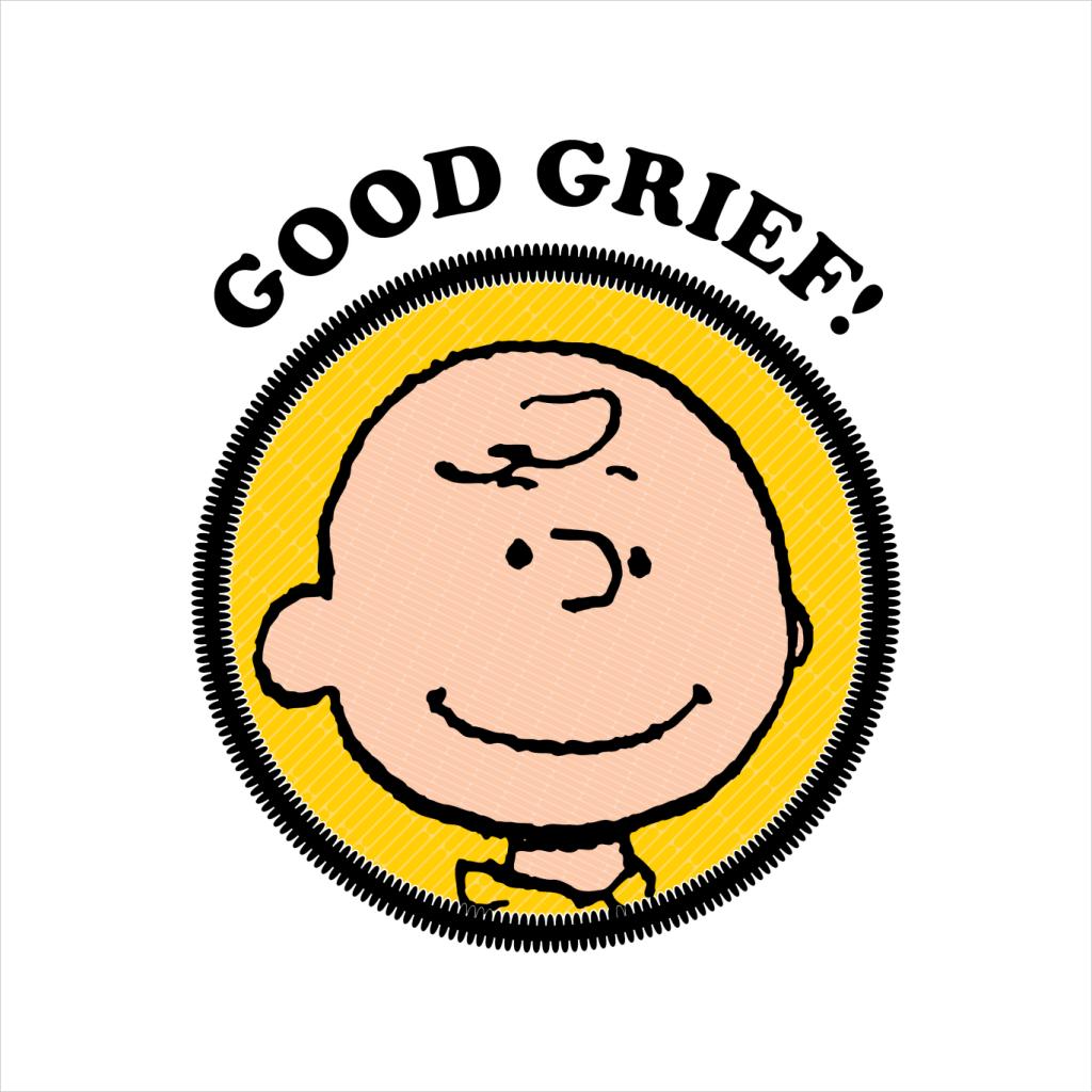 Peanuts Charlie Brown Good Grief Men's T-Shirt-ALL + EVERY