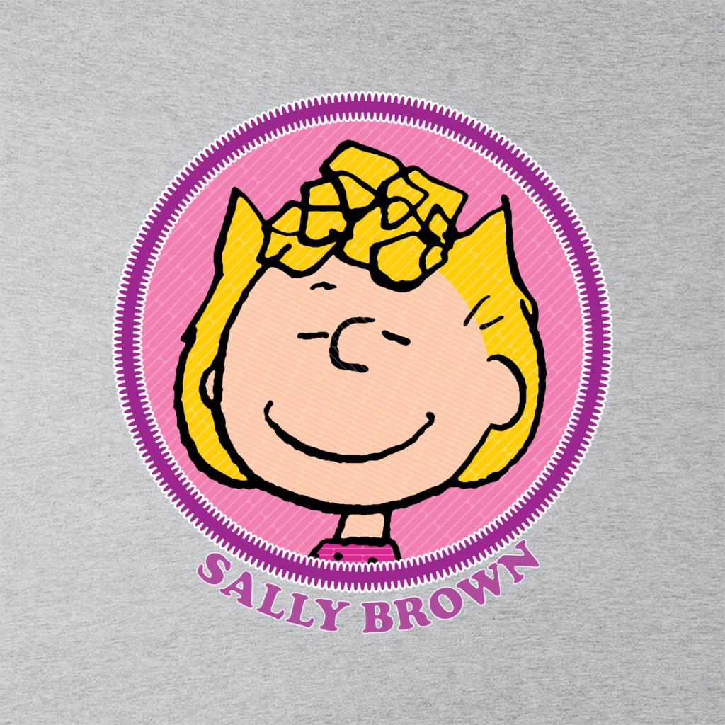 Peanuts Sally Brown Badge Men's T-Shirt-ALL + EVERY