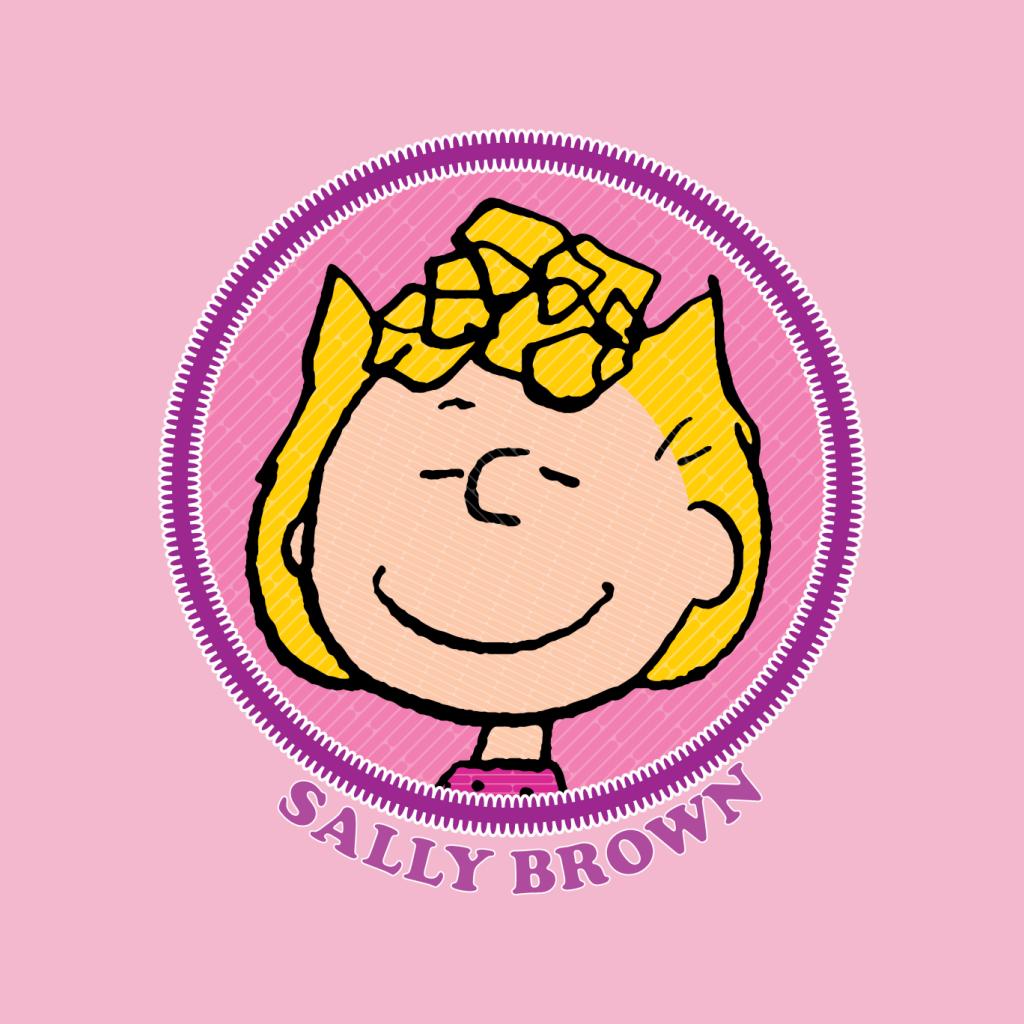 Peanuts Sally Brown Badge Women's T-Shirt-ALL + EVERY