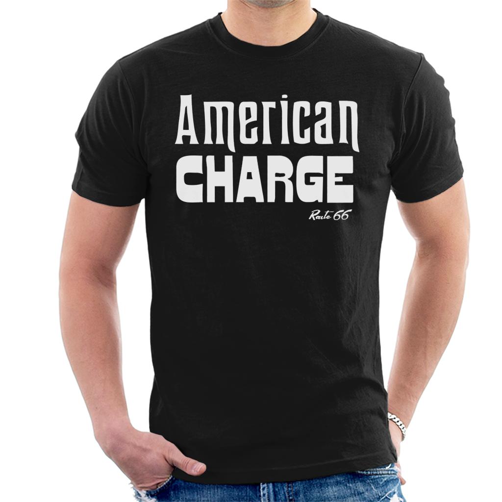 Route 66 American Charge Men's T-Shirt-ALL + EVERY