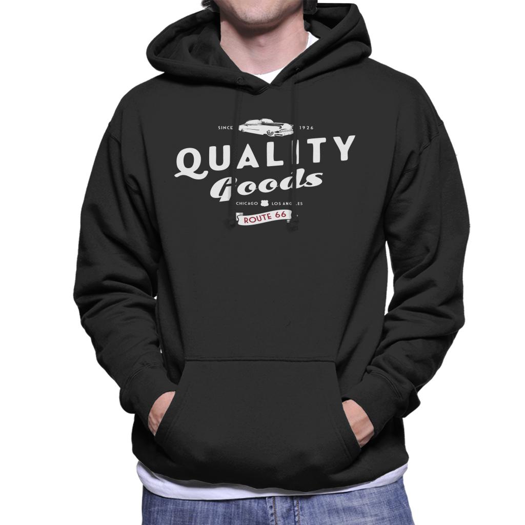 Route-66-Quality-Goods-Mens-Hooded-Sweatshirt