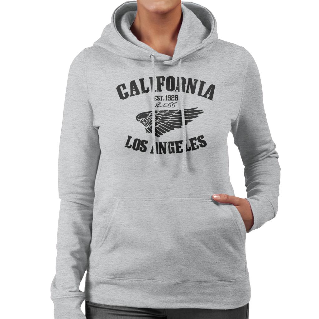 Route-66-California-Wing-Womens-Hooded-Sweatshirt
