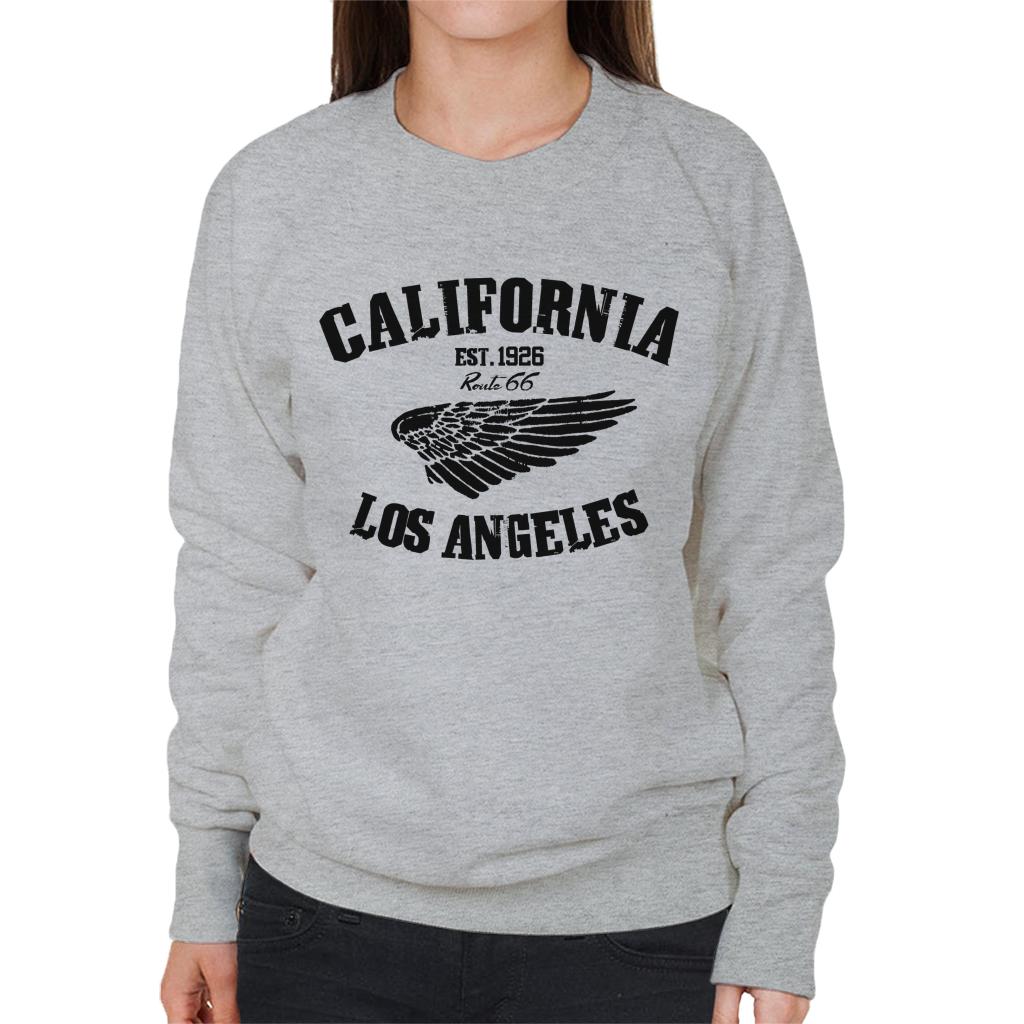 Route-66-California-Wing-Womens-Sweatshirt