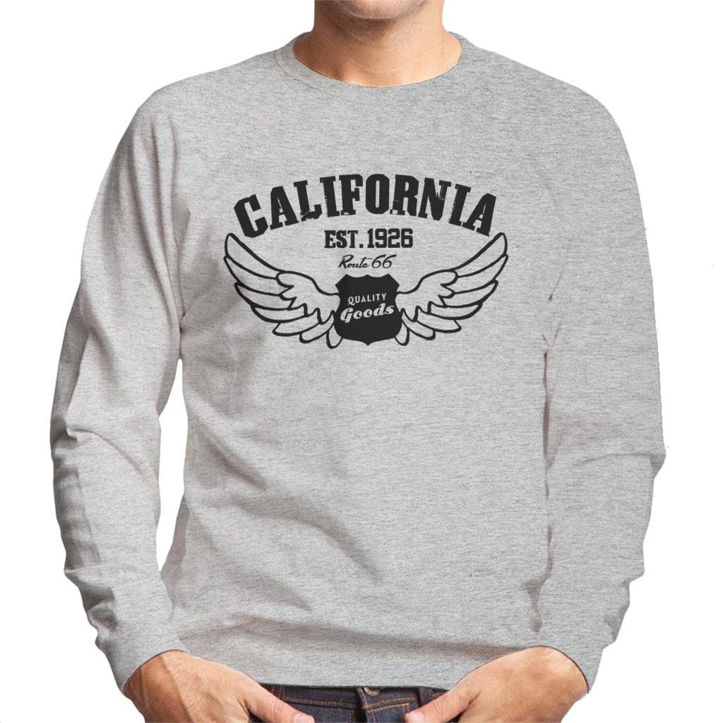 Route-66-California-1926-Mens-Sweatshirt