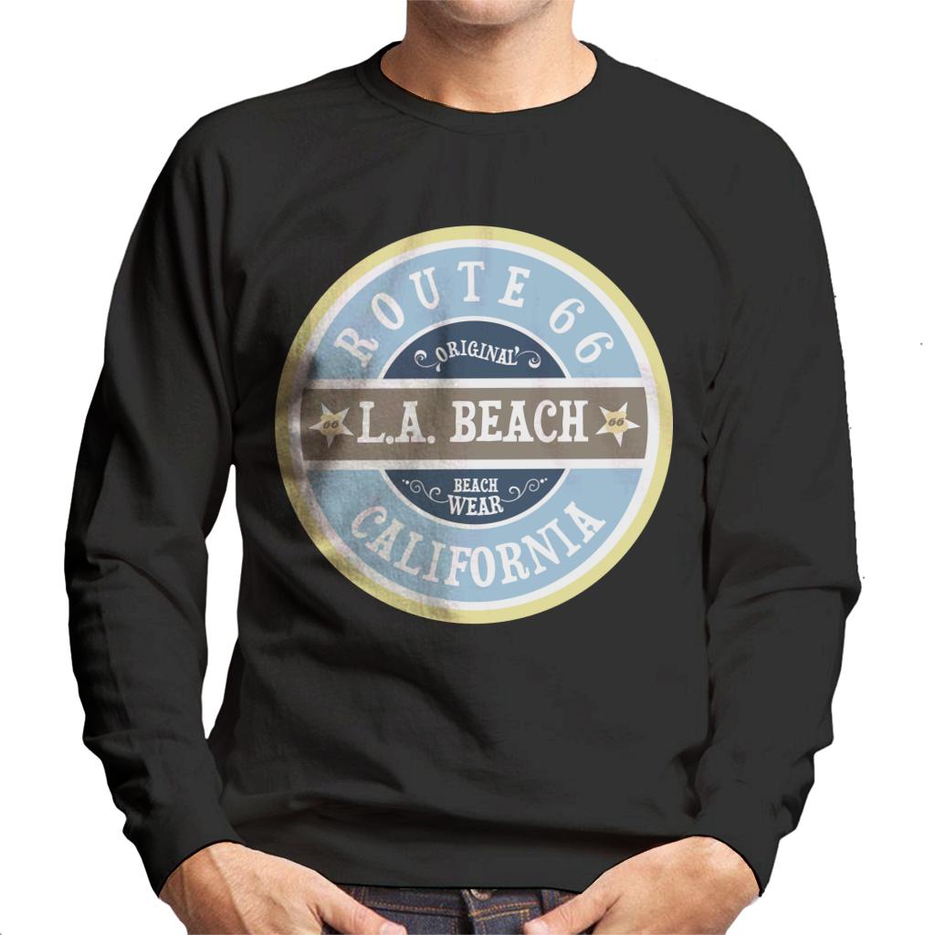 Route-66-Original-Beach-Wear-Mens-Sweatshirt