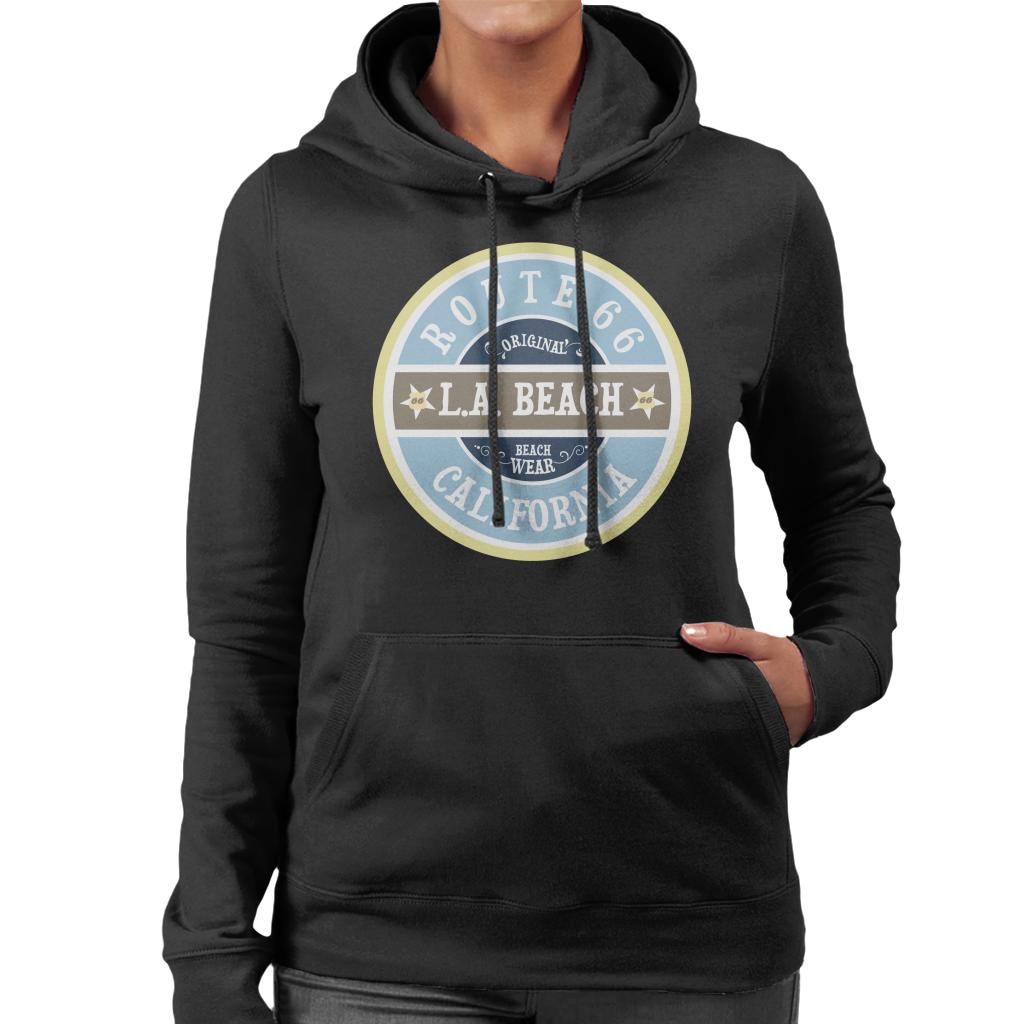 Route-66-Original-Beach-Wear-Womens-Hooded-Sweatshirt