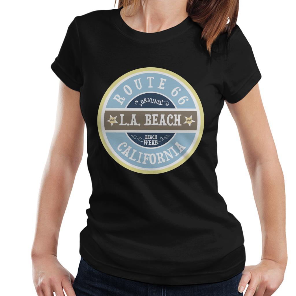 Route-66-Original-Beach-Wear-Womens-T-Shirt