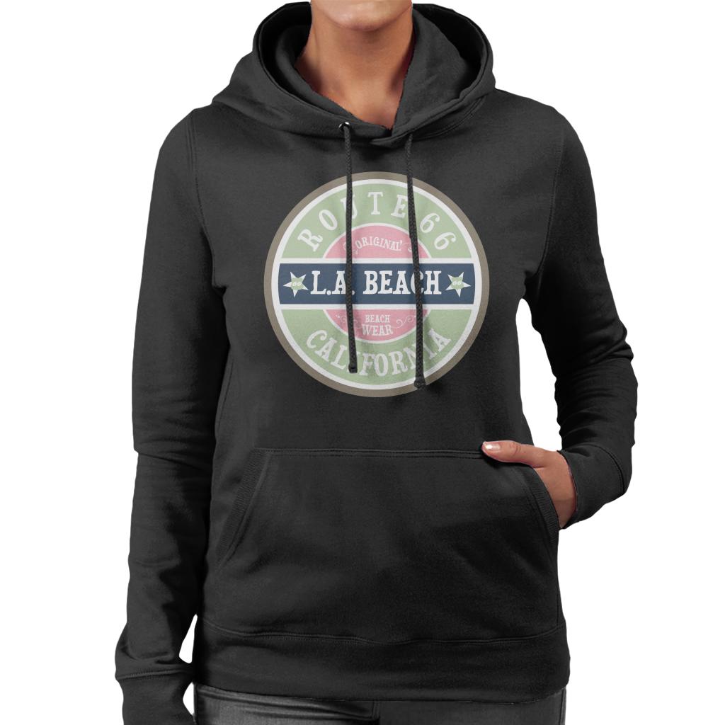 Route-66-Original-LA-Beach-Wear-Womens-Hooded-Sweatshirt