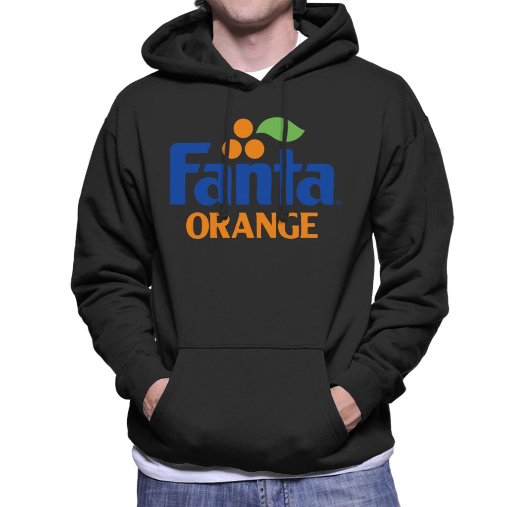 Fanta-Orange-1980s-Retro-Logo-Mens-Hooded-Sweatshirt
