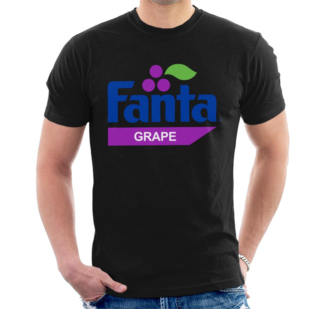 Fanta-Grape-Retro-1980s-Logo-Mens-T-Shirt