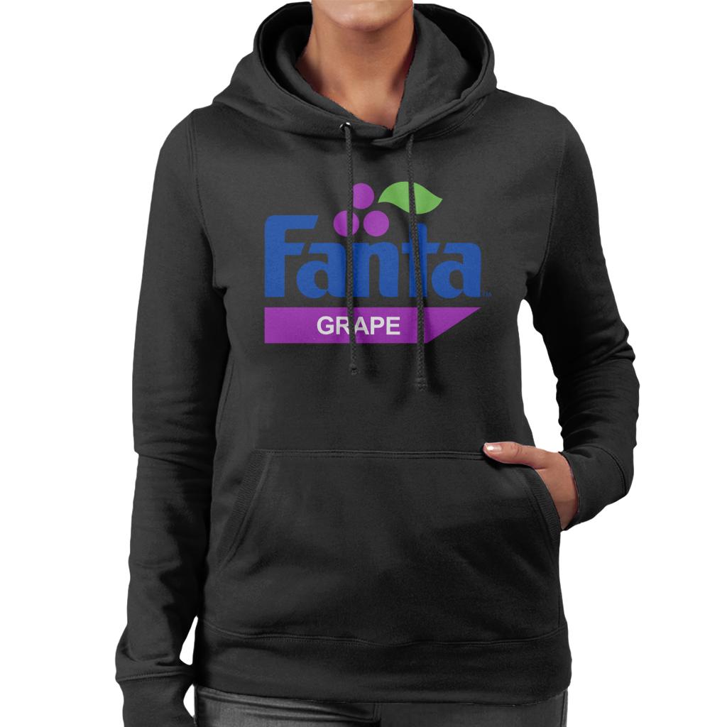 Fanta-Grape-Retro-1980s-Logo-Womens-Hooded-Sweatshirt