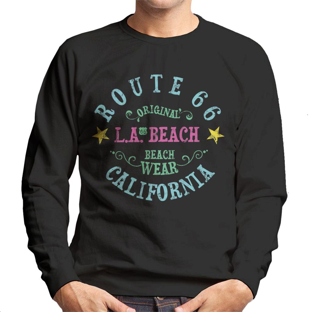 Route-66-LA-Beach-Wear-Mens-Sweatshirt