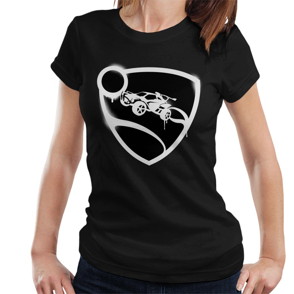 Rocket-League-Spray-Painted-Logo-Womens-T-Shirt