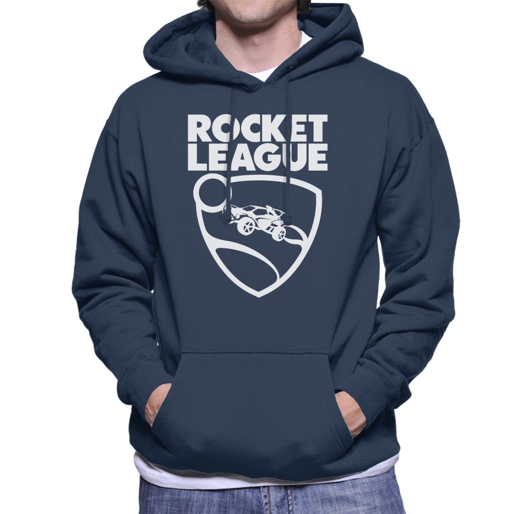 Rocket-League-Text-With-Logo-Mens-Hooded-Sweatshirt