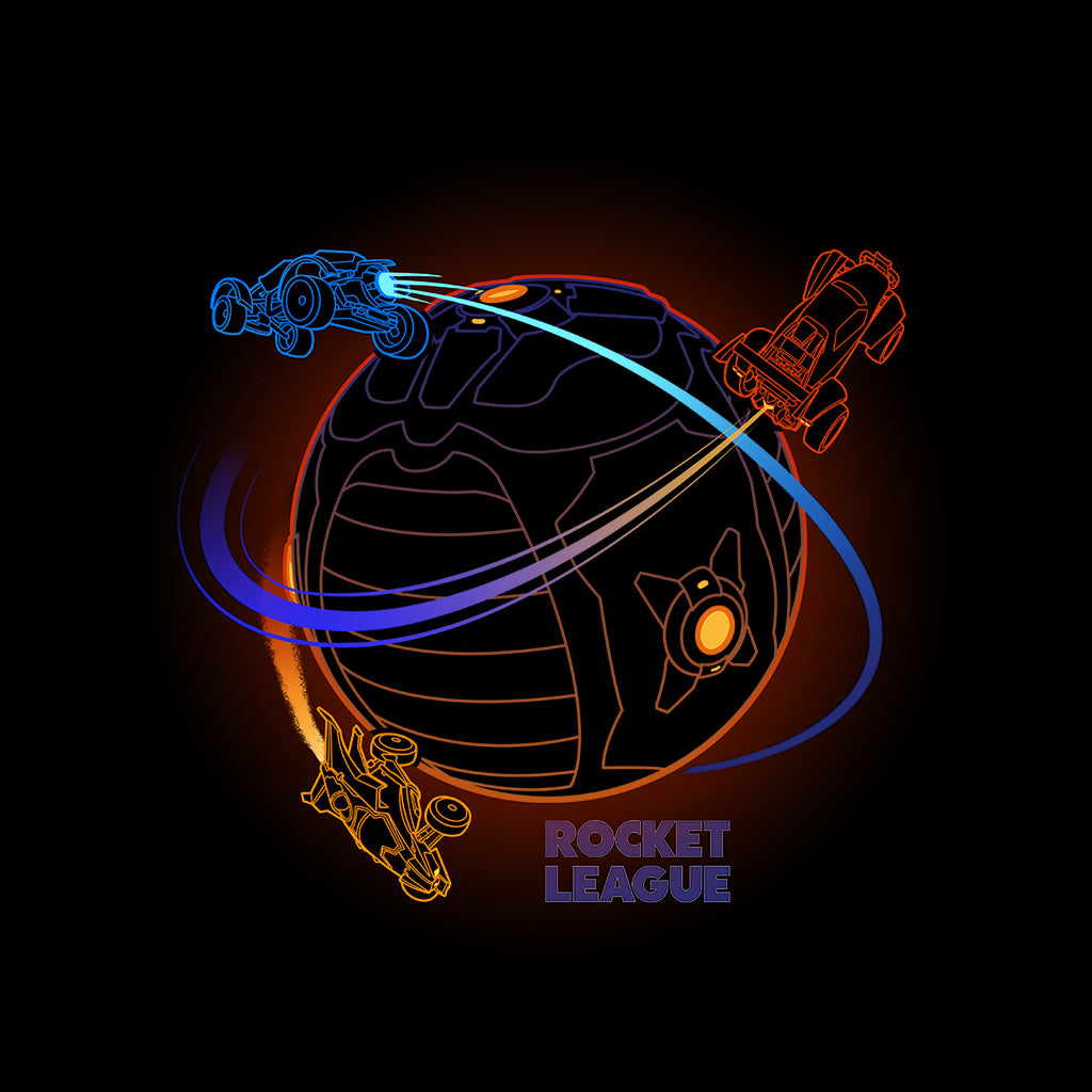 Rocket League Boost Around The Ball Men's Sweatshirt-ALL + EVERY