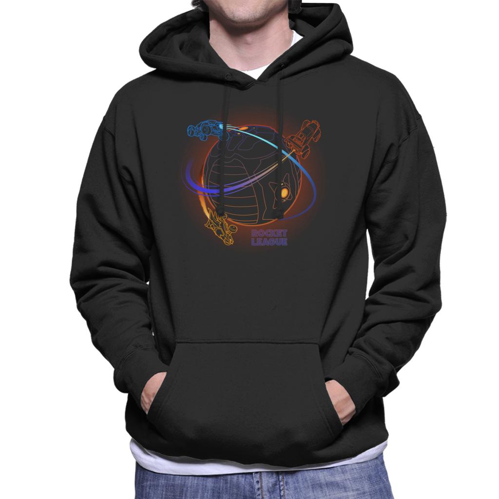 Rocket League Boost Around The Ball Men's Hooded Sweatshirt
