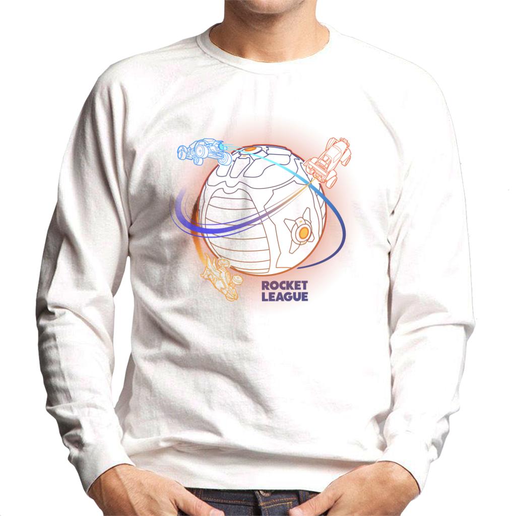 Rocket League Boost Around The Ball Men's Sweatshirt-ALL + EVERY