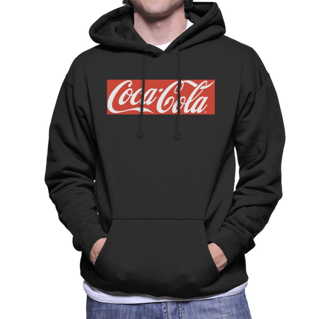 Coca-Cola-Block-Logo-Mens-Hooded-Sweatshirt