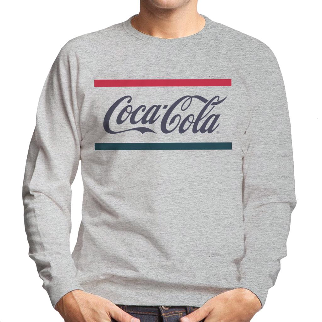 Coca Cola Classic Colours Men's Sweatshirt-ALL + EVERY