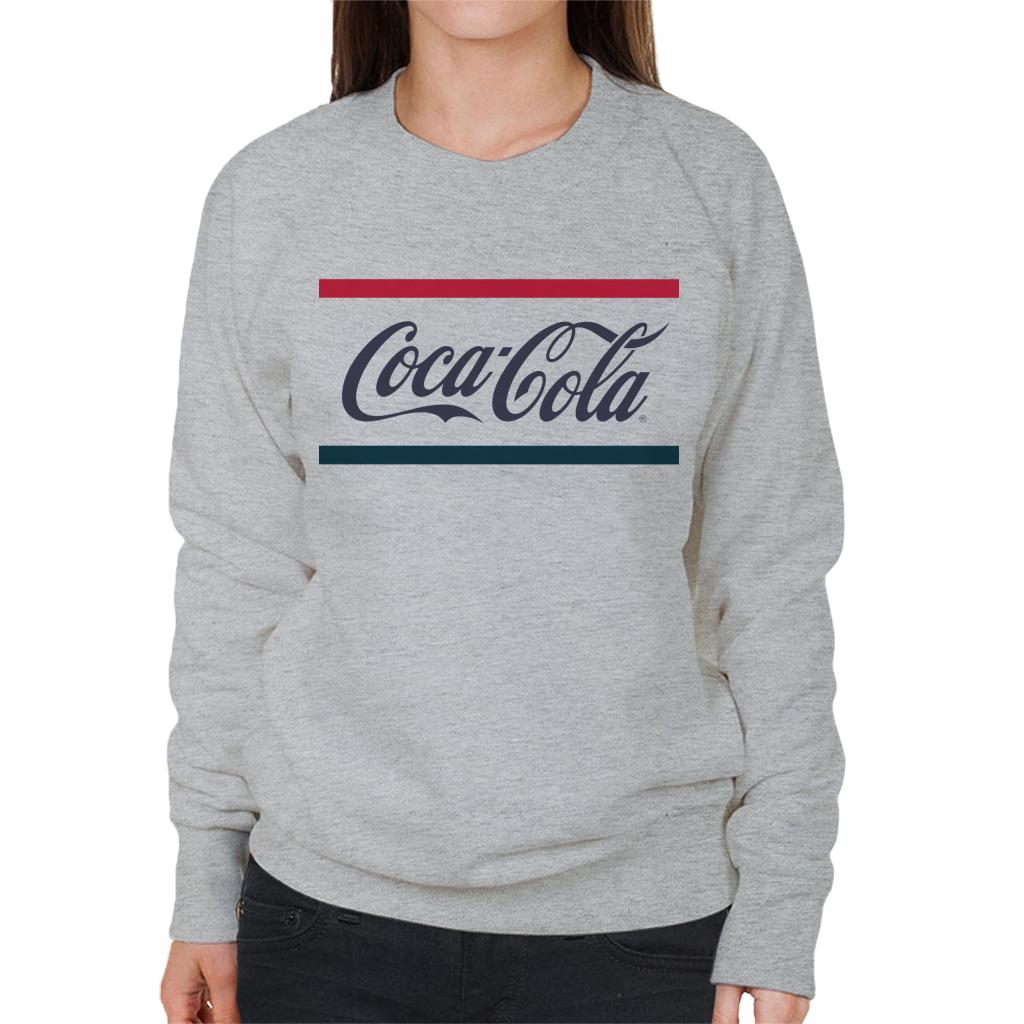 Coca Cola Classic Colours Women's Sweatshirt-ALL + EVERY