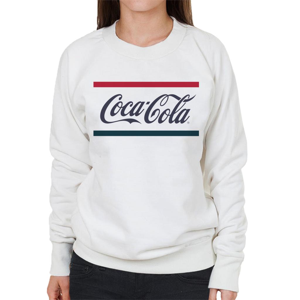 Coca Cola Classic Colours Women's Sweatshirt-ALL + EVERY