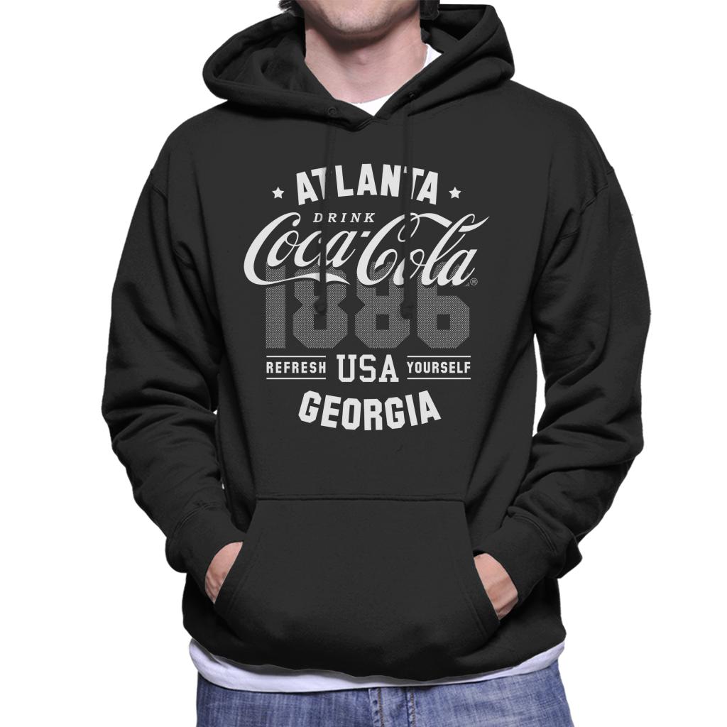 Coca-Cola-1886-USA-Sports-Style-Mens-Hooded-Sweatshirt