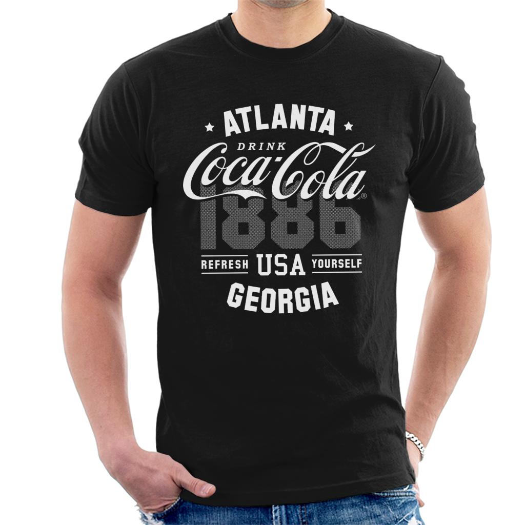 Coca-Cola-1886-USA-Sports-Style-Mens-T-Shirt