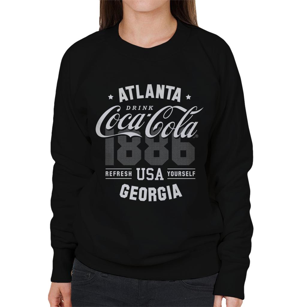 Coca-Cola-1886-USA-Sports-Style-Womens-Sweatshirt
