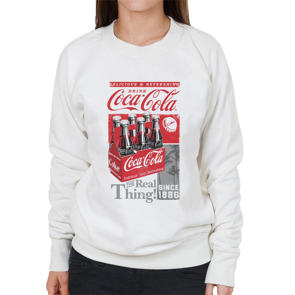 Coca-Cola-Retro-Bottle-Crate-Womens-Sweatshirt