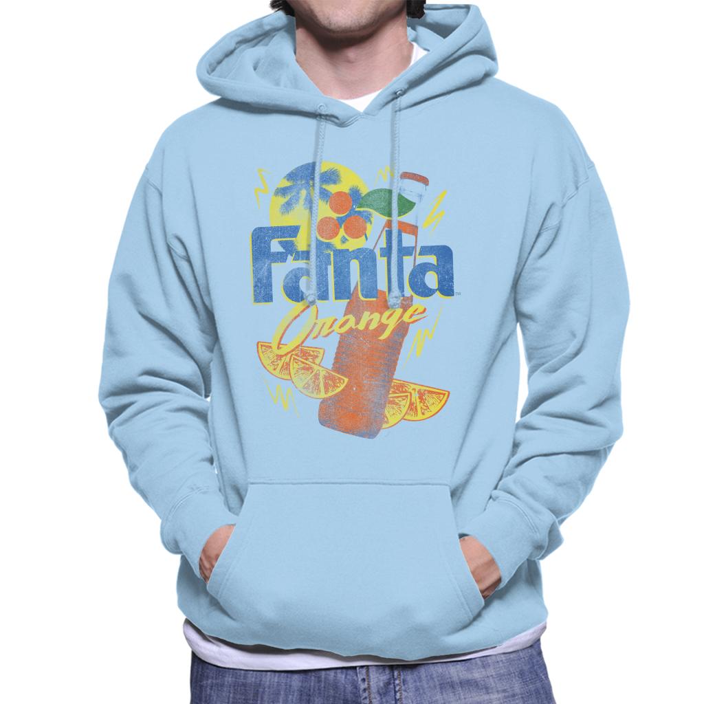 Fanta Orange On The Beach Men's Hooded Sweatshirt-ALL + EVERY