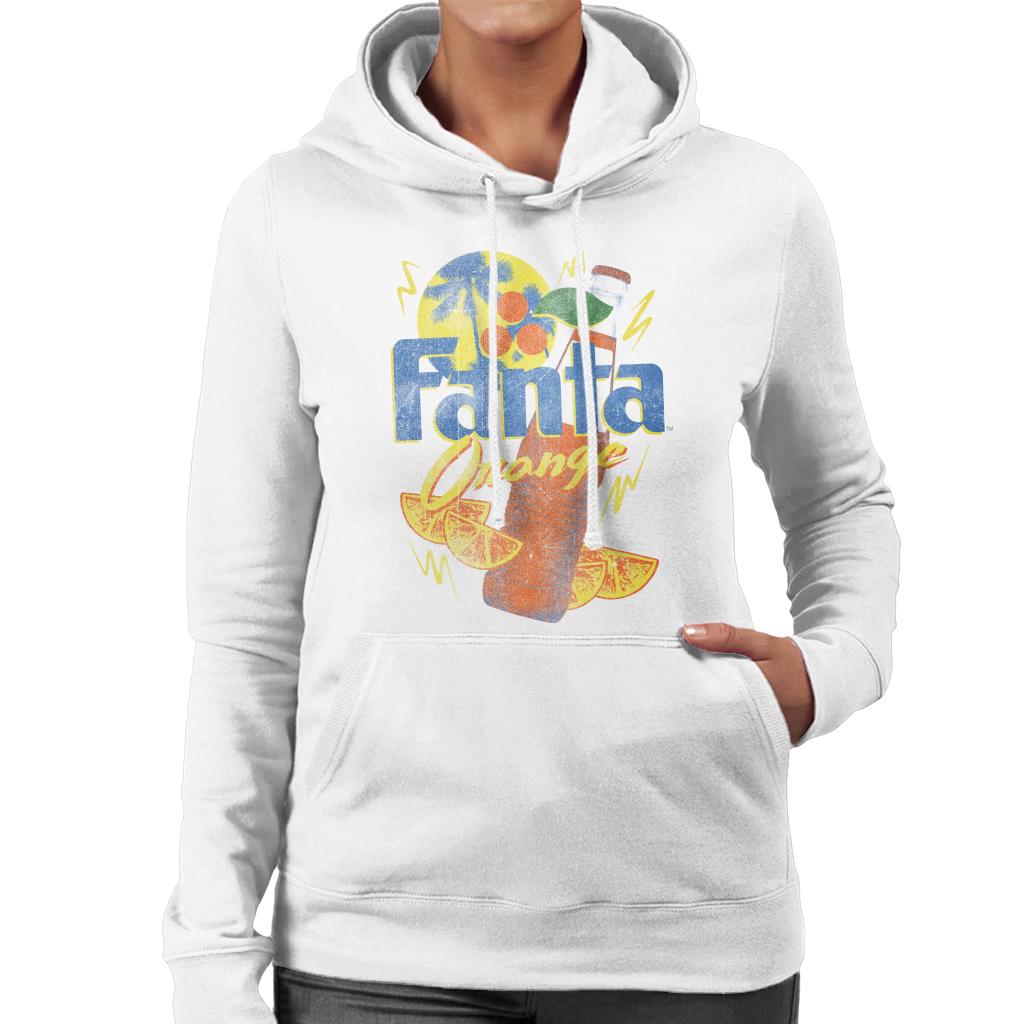 Fanta Orange On The Beach Women's Hooded Sweatshirt-ALL + EVERY