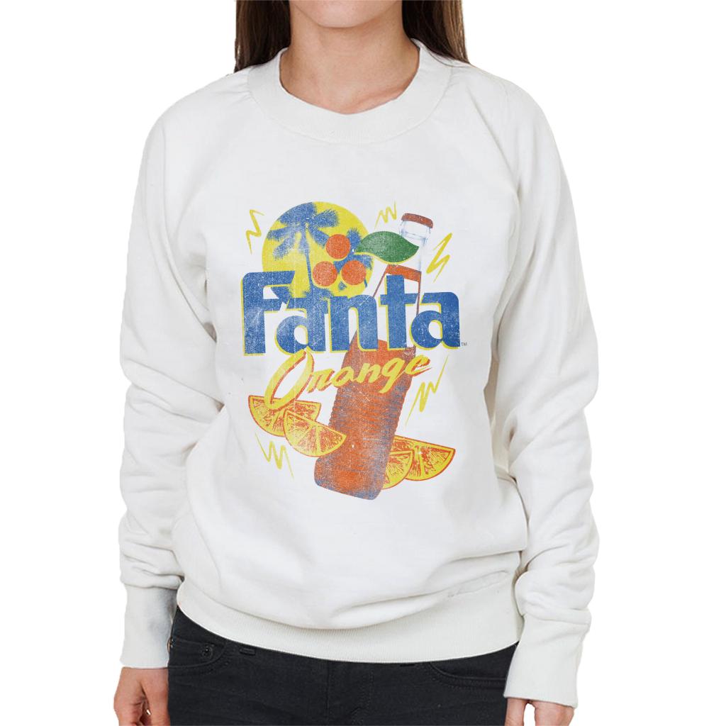 Fanta Orange On The Beach Women's Sweatshirt-ALL + EVERY