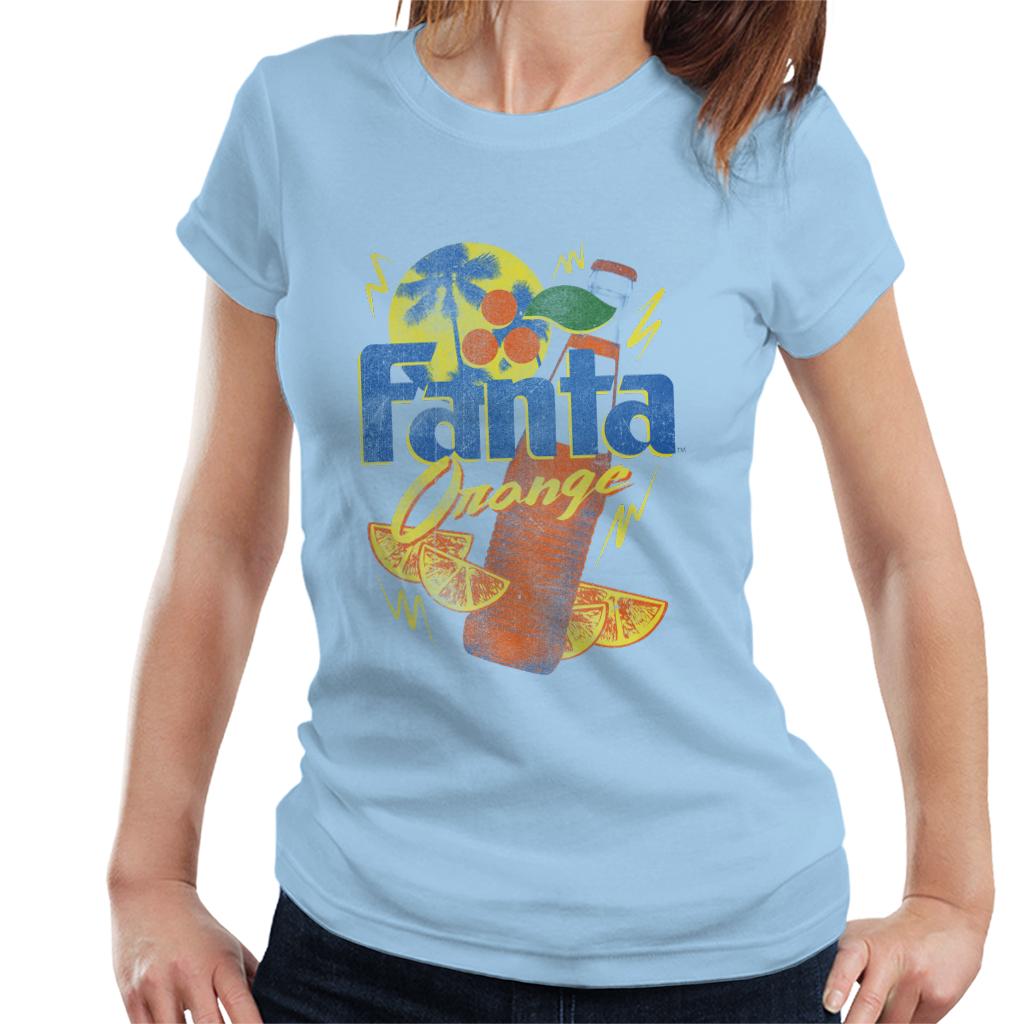 Fanta Orange On The Beach Women's T-Shirt-ALL + EVERY