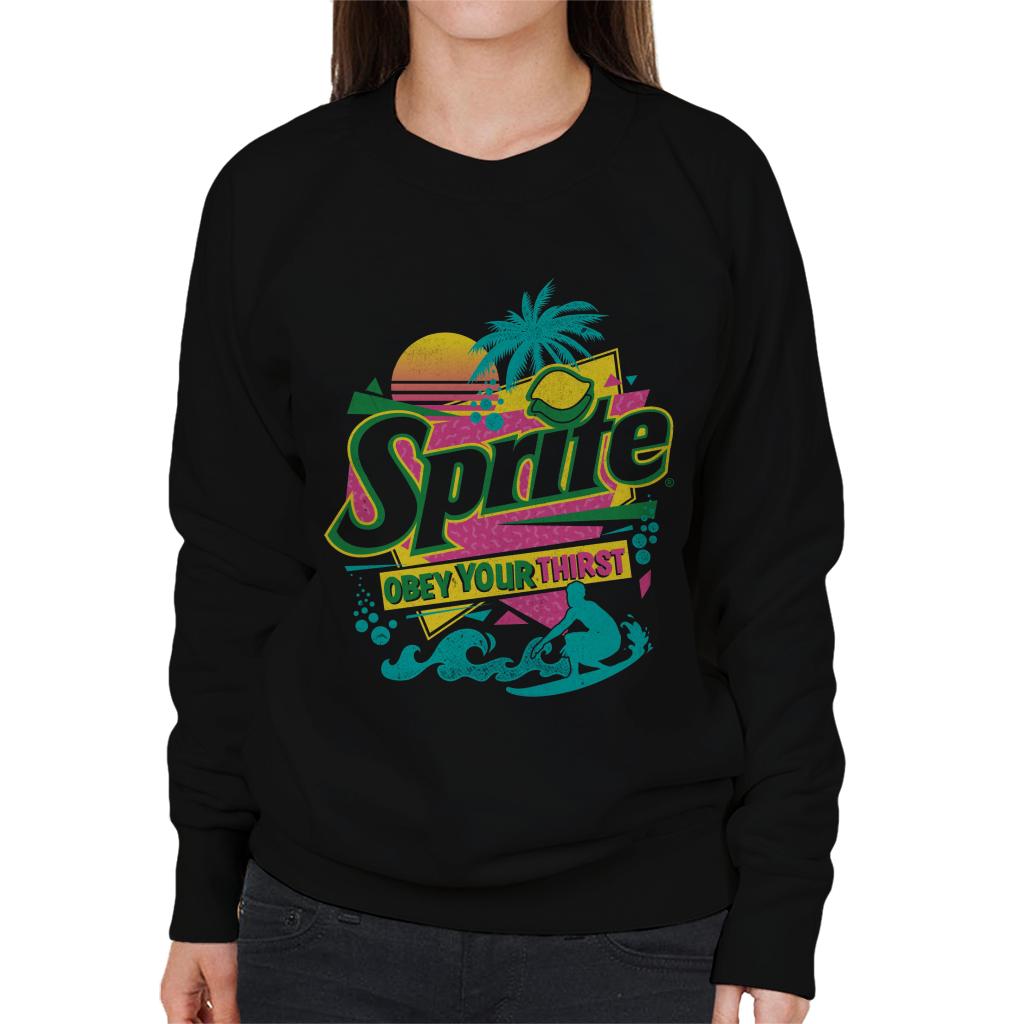 Sprite-Retro-90s-Beach-Obey-Your-Thirst-Womens-Sweatshirt