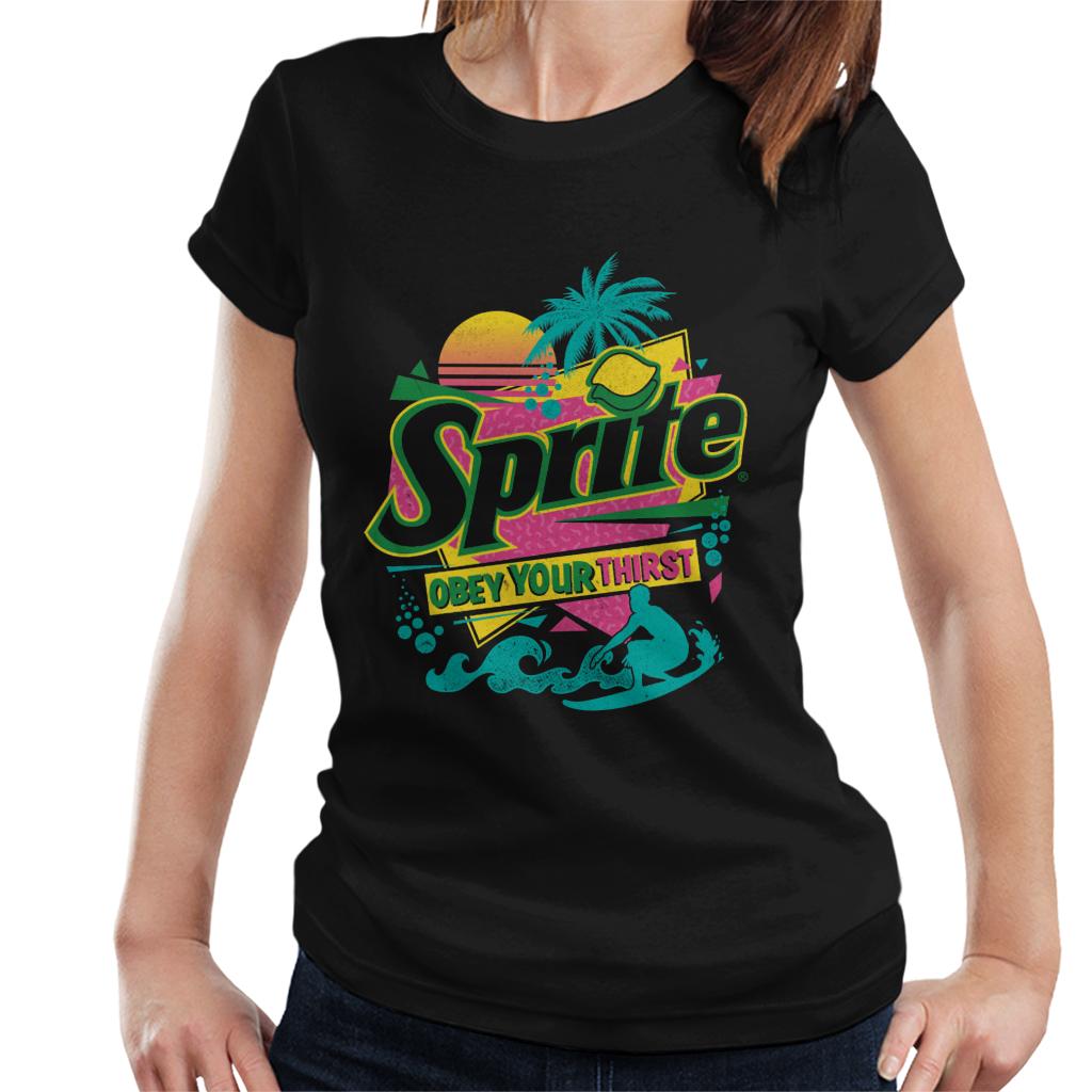 Sprite-Retro-90s-Beach-Obey-Your-Thirst-Womens-T-Shirt