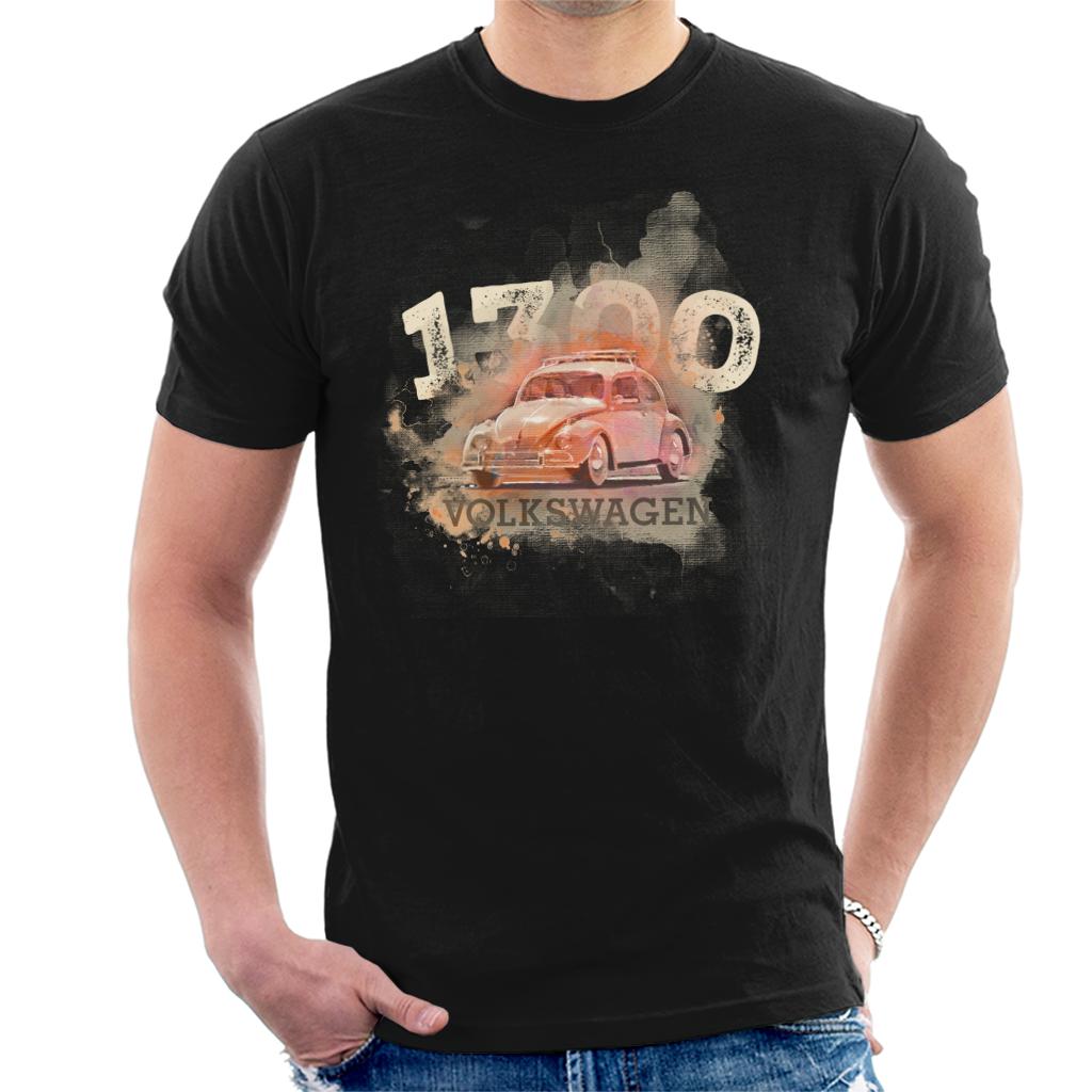 Volkswagen-Volkswagen-Retro-1300-Beetle-Mens-T-Shirt