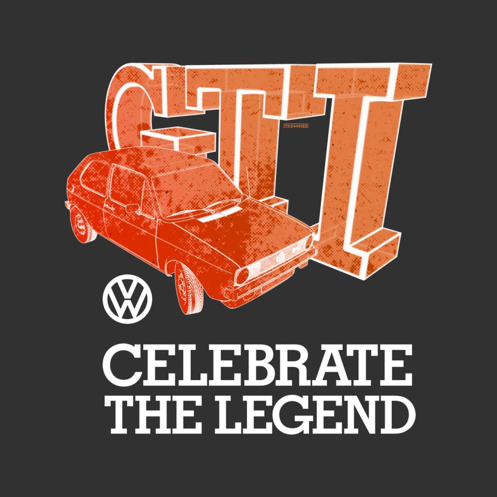 Volkswagen Celebrate The Legend 70s Golf GTI Women's T-Shirt-ALL + EVERY