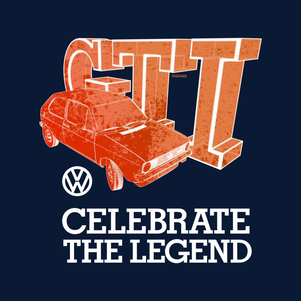 Volkswagen Celebrate The Legend 70s Golf GTI Women's T-Shirt-ALL + EVERY