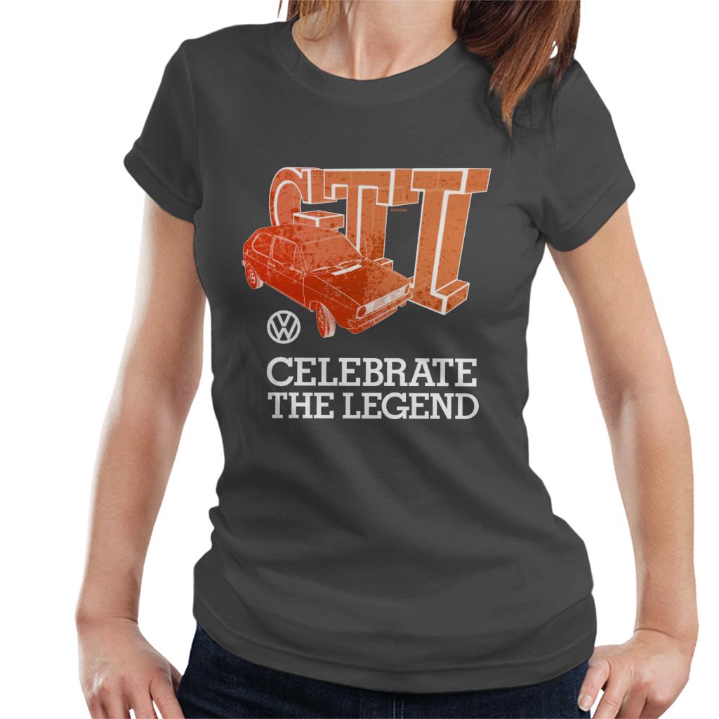 Volkswagen Celebrate The Legend 70s Golf GTI Women's T-Shirt-ALL + EVERY