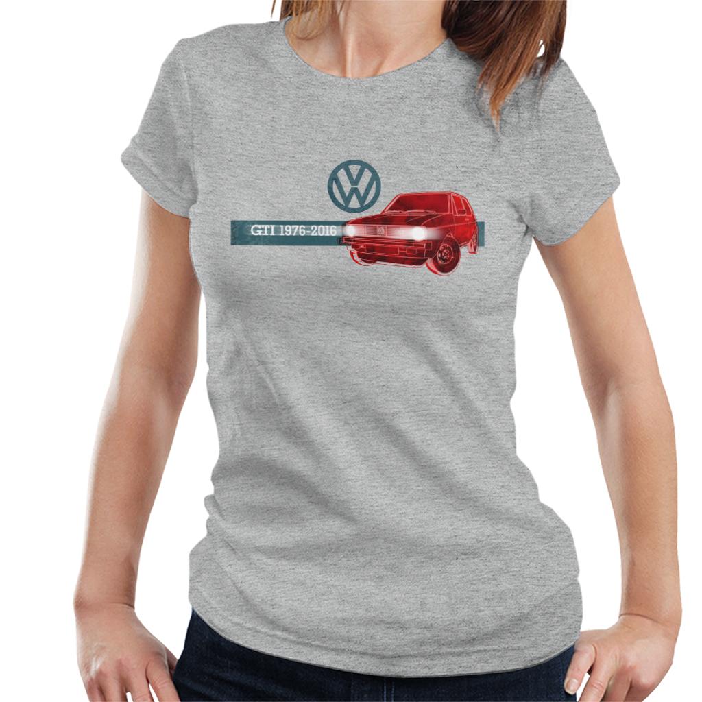 Volkswagen-Golf-GTI-History-Womens-T-Shirt