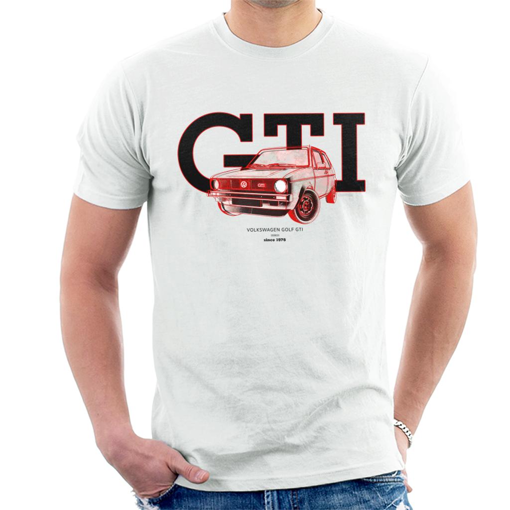 Volkswagen-Golf-GTI-Since-1976-Mens-T-Shirt