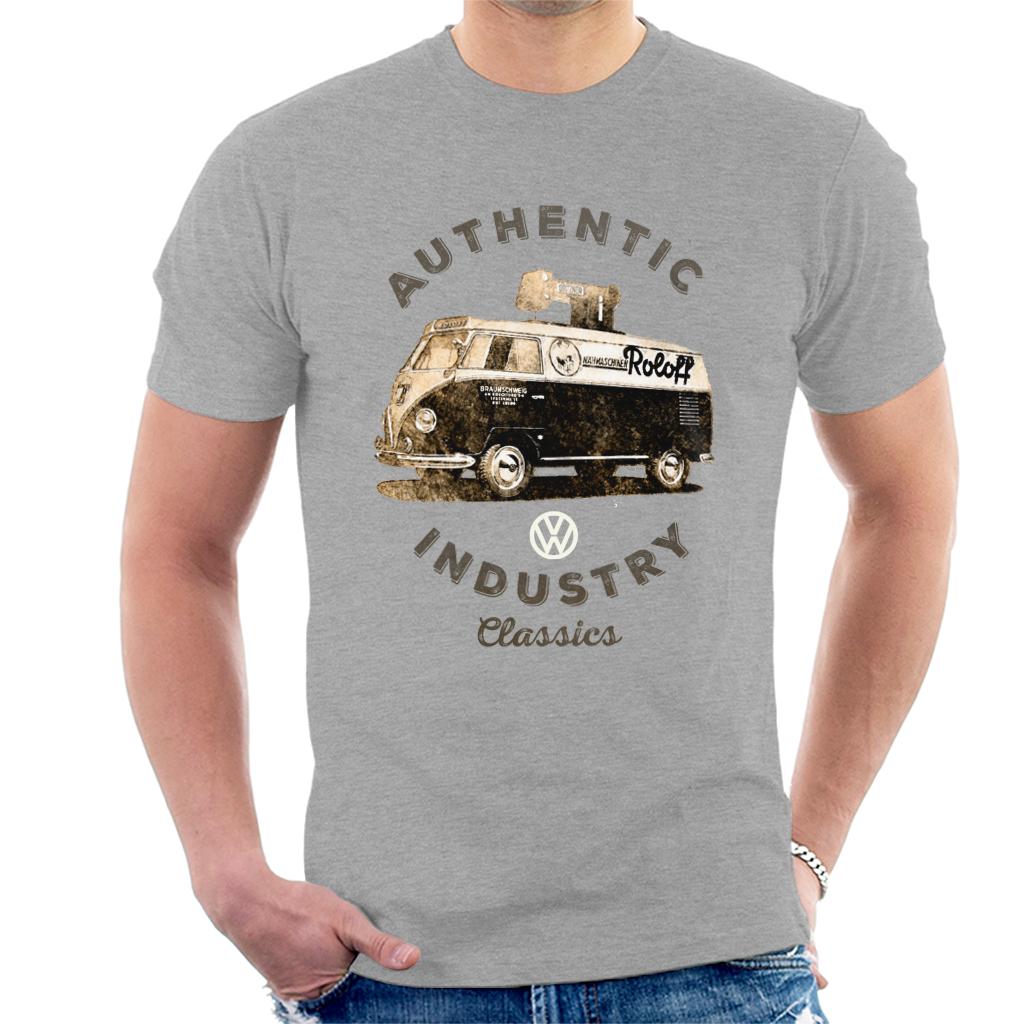 Volkswagen-Authentic-Industry-Classics-Camper-Mens-T-Shirt