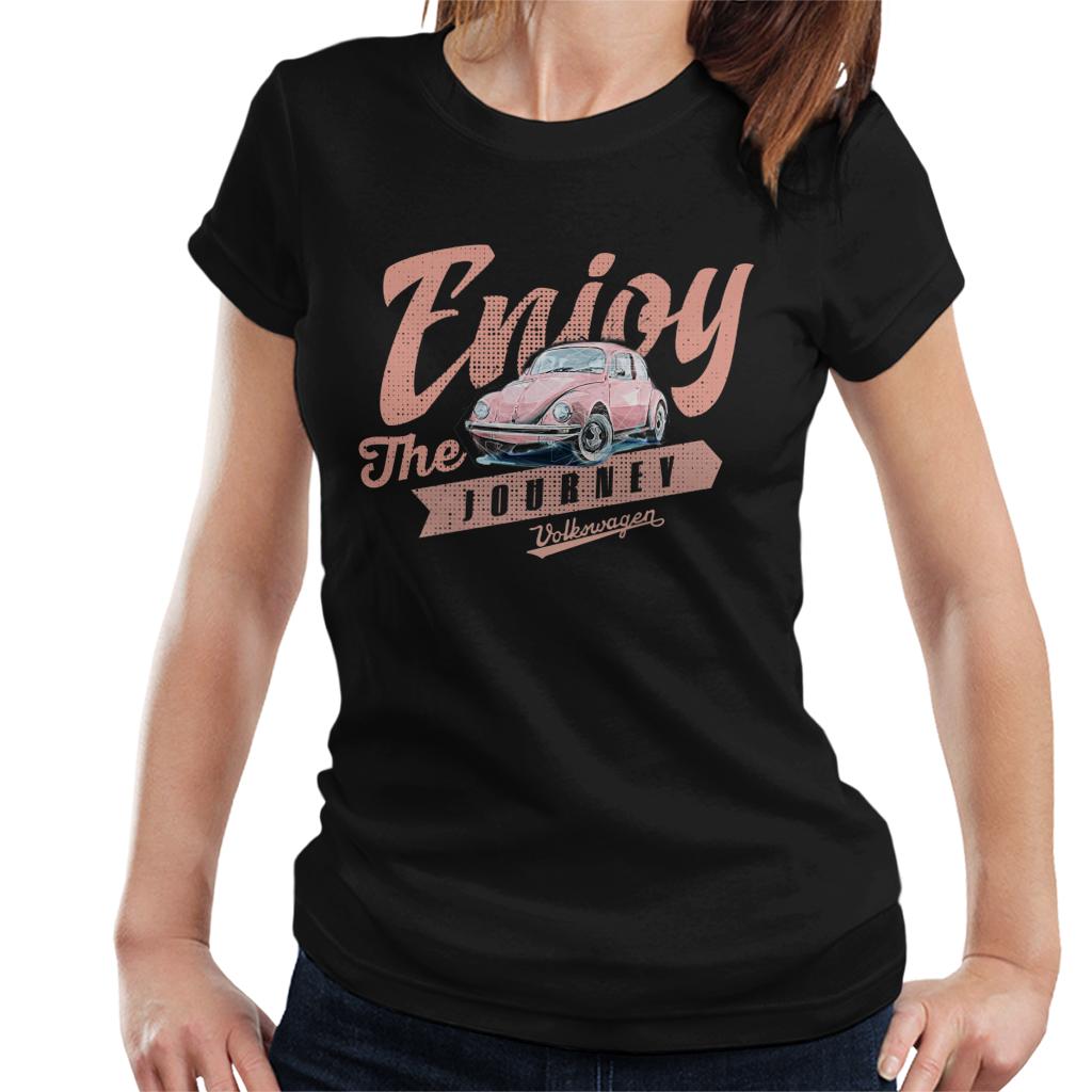 Volkswagen-Enjoy-The-Journey-Beetle-Womens-T-Shirt