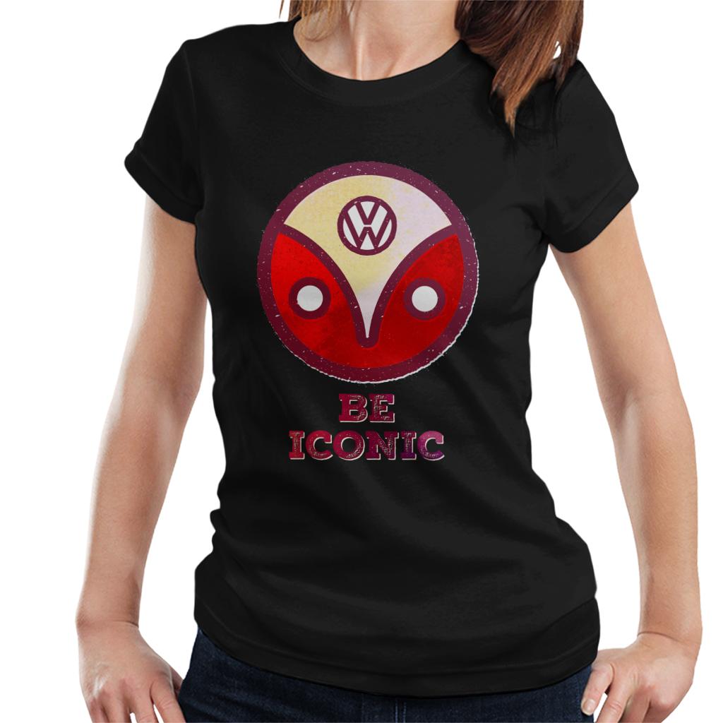 Volkswagen-Be-Iconic-Type-2-Camper-Logo-Womens-T-Shirt