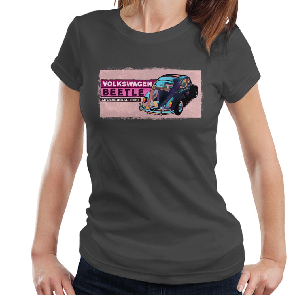 Volkswagen Beetle Established 1949 Women's T-Shirt-ALL + EVERY